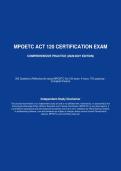 MPOETC Act 120 Certification Exam &ndash; Comprehensive Practice 2026&sol;2027 Edition