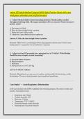 Latest ATI Adult Medical-Surgical NGN-Style Practice Exam with case &NewLine;study plus rationales and verified answers