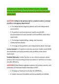 ScribeAmerica Medical Scribe Midterm Exam &vert; Complete &NewLine;Practice QUESTIONs&comma; Correct Answers & Detailed Rationales &NewLine;&lpar;2026&sol;2027&rpar; 