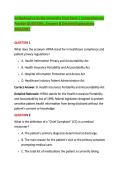 ScribeAmerica Scribe University Final Exam &vert; Comprehensive &NewLine;Practice QUESTIONs&comma; Answers & Detailed Explanations  &NewLine;2026&sol;2027 