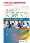 Test Bank For Basic Nursing Thinking&comma; Doing&comma; and Caring with Davis Advantage and Davis Edge 2nd Edition By Leslie S Treas &vert; ISBN&colon; 9780803659421 &vert; Chapter 1-46  &vert; All Chapters &comma; Complete Guide A&plus; 