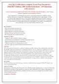 OACIQ Certification Exam 2026&sol;2027 - Complete Study Guide with 200 Verified Questions & Answers