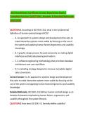 BCS Practitioner Certificate in User Experience Exam &vert; &NewLine;Complete Practice QUESTIONs&comma; Answers & Detailed Rationales  &NewLine;2026&sol;2027 