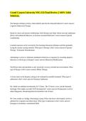 Grand Canyon University NSG-322 Final Review &vert;&vert; 100&percnt; Valid Solutions&period;