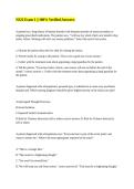 N322 Exam 1 &vert;&vert; 100&percnt; Verified Answers&period;