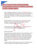EPIC CLN 251&sol;252 STUDY GUIDE QUESTIONS &NewLine;&vert;GUARANTEED ACCURATE ANSWERS &lpar;VERIFIED&rpar; &NewLine;&vert;LATEST VERSION 2026&rsquo;27&period; 