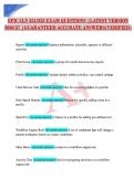 EPIC CLN 251&sol;252 EXAM QUESTIONS &vert;LATEST VERSION 2026&rsquo;27 &vert;GUARANTEED ACCURATE ANSWERS&lpar;VERIFIED&rpar;