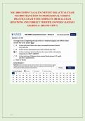 NSG 4800 COMPS V1 &lpar;GALEN&rpar; NEWEST 2026 ACTUAL EXAM&vert; NSG4800 TRANSITION TO PROFESSIONAL NURSING PRACTICE EXAM WITH COMPLETE 100 REAL EXAM QUESTIONS AND CORRECT VERIFIED ANSWERS&sol; ALREADY GRADED A&plus; &lpar;BRAND NEW&excl;&excl;&rpar; 