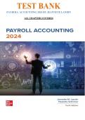 Test bank for payroll accounting Tenth edition by Jeanette Landin &lpar;Author&rpar;&comma; Paulette Schirmer &lpar;Author&rpar;