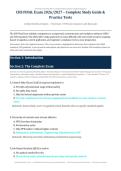 CHS Final Exam &lpar;2026&sol;2027&rpar; &ndash; Certified Health and Safety &vert; 90 Practice Questions with Rationales