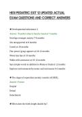HESI PEDIATRIC EXIT 12 UPDATED ACTUAL EXAM QUESTIONS AND CORRECT ANSWERS&period;pdf&NewLine;&NewLine;