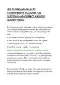 HESI PN FUNDAMENTALS EXIT COMPREHENSIVE EXAM 2026 FULL QUESTIONS AND CORRECT ANSWERS ALREADY PASSED&period;pdf&NewLine;&NewLine;