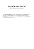 CompTIA A&plus; Core 1 &lpar;220-1201&rpar; Study Guide