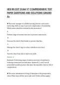 HESI RN EXIT EXAM V7 COMPREHENSIVE TEST PAPER QUESTIONS AND SOLUTIONS GRADED A&period;pdf&NewLine;&NewLine;
