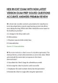 HESI RN EXIT EXAM WITH NGN LATEST VERSION EXAM PREP SOLVED QUESTIONS ACCURATE ANSWERS PREMIUM REVIEW&period;pdf&NewLine;&NewLine;