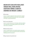HESI RN EXIT EXAM WITH NGN LATEST VERSION FINAL PAPER UPDATED QUESTIONS VERIFIED COMPLETE ANSWERS 100 PERCENT CORRECT&period;pdf&NewLine;&NewLine;