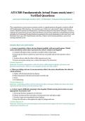 ATI CMS Fundamentals Actual Exam &ndash; Assessment Technologies Institute &lpar;ATI&rpar; &ndash; 2026&sol;2027 Academic Year &ndash; Verified Questions and Answers