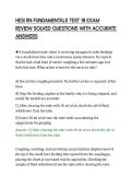 HESI RN FUNDAMENTALS TEST 18 EXAM REVIEW SOLVED QUESTIONS WITH ACCURATE ANSWERS&period;pdf&NewLine;&NewLine;