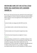 HESI RN MED SURG EXIT 400 ACTUAL EXAM PAPER 2026 QUESTIONS WITH ANSWERS GRADED A&period;pdf&NewLine;&NewLine;