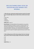 2026 NCCCO MOBILE CRANE ACTUAL 100 QUESTION AND LATEST ANSWERS WITH RATIONALE 2026&sol;2027 FREQUENTLY MOST TESTED Q&A FROM PAST PAPERS &ndash; MOST EXPECTED IN EXAM &ndash; MUST KNOW BEFORE EXAM&NewLine;