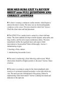 HESI&lowbar;MED&lowbar;SURG&lowbar;EXIT&lowbar;V2&lowbar;REVIEW&lowbar;SHEET&lowbar;2026&lowbar;FULL&lowbar;QUESTIONS&lowbar;AND&lowbar;CORRECT