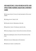 HESI&lowbar;MILESTONE&lowbar;2&lowbar;2026&lowbar;REVISION&lowbar;NOTES&lowbar;AND&lowbar;STRUCTURED&lowbar;NURSING&lowbar;MILESTONE
