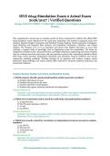 ISYE 6644 Simulation Exam 2 &ndash; Georgia Institute of Technology &lpar;Georgia Tech&rpar; OMSCS &ndash; 2026&sol;2027 Academic Year &ndash; Verified Questions and Answers