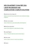 HESI&lowbar;OB&lowbar;MATERNITY&lowbar;EXAM&lowbar;PREP&lowbar;2026&lowbar;LABOR&lowbar;PROGRESSION&lowbar;AND&lowbar;COMPLICATIONS