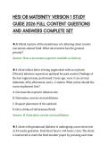 HESI&lowbar;OB&lowbar;MATERNITY&lowbar;VERSION&lowbar;1&lowbar;STUDY&lowbar;GUIDE&lowbar;2026&lowbar;FULL&lowbar;CONTENT&lowbar;QUESTIONS