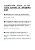 HESI&lowbar;OB&lowbar;MATERNITY&lowbar;VERSION&lowbar;1&lowbar;TEST&lowbar;2026&lowbar;VERIFIED&lowbar;QUESTIONS&lowbar;AND&lowbar;ANSWERS