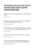 HESI&lowbar;PEDIATRICS&lowbar;EXIT&lowbar;EXAM&lowbar;3&lowbar;2026&lowbar;GROWTH&lowbar;AND&lowbar;DEVELOPMENT&lowbar;REVIEW&lowbar;QUESTIONS