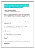 MVU NURS 629 Exam 2 2025&sol;2026 &vert; NURS 629 Exam Prep Questions & Answers &vert; Latest Update &vert; Grade A&plus;