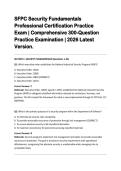 FPC Security Fundamentals Professional Certification Practice Exam &ndash; Comprehensive 300-Question Practice Examination &lpar;2026 Latest Version&rpar;