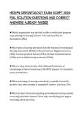 HESI&lowbar;PN&lowbar;GERONTOLOGY&lowbar;EXAM&lowbar;SCRIPT&lowbar;2026&lowbar;FULL&lowbar;SOLUTION&lowbar;QUESTIONS&lowbar;AND