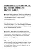 HESI&lowbar;PN&lowbar;GERONTOLOGY&lowbar;EXAMINATION&lowbar;TEST&lowbar;2026&lowbar;COMPLETE&lowbar;QUESTIONS&lowbar;AND