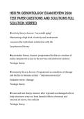 HESI&lowbar;PN&lowbar;GERONTOLOGY&lowbar;EXAM&lowbar;REVIEW&lowbar;2026&lowbar;TEST&lowbar;PAPER&lowbar;QUESTIONS&lowbar;AND&lowbar;SOLUTIONS