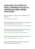 MASSACHUSETTS MAP CERTIFICATION PRETEST COMPREHENSIVE EXAM 2026 FULL QUESTIONS AND CORRECT ANSWERS ALREADY PASSED&period;pdf&NewLine;&NewLine;