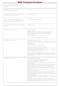 BNSF Conductor Final Exam &lpar;2026&ndash;2027&rpar; &vert; Conductor Training Study Guide & Practice Test &vert; Grade A&plus;