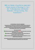 BIOL 251 Module 3 Exam Review &lpar;2026&sol;2027&rpar; &NewLine;&vert; Human Anatomy & Physiology I w&sol; Lab &vert; &NewLine;200&plus; Verified Questions with Detailed &NewLine;Rationales &vert; Portage Learning - Pass &NewLine;Guaranteed A&plus; 
