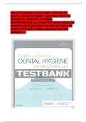 SOLUTION MANUAL FOR DARBY AND WALSH DENTAL HYGIENE THEORY AND PRACTICE 5TH EDITION BY JENNIFER A PIEREN COMPREHENSIVE ALL CHAPTERS WITH DETAILED ANSWERS EXPLANATIONS REVIEW RATIONALES COMPLETE STUDY GUIDE 2026 2027 EDITION GRADED A &plus;