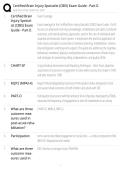 Certified Brain Injury Specialist CBIS Certification Exam Study Guide 2026&sol;2027 &vert; Practice Questions and Detailed Answers