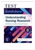 Test Bank for Understanding Nursing Research 8th Edition by Susan K&period; Grove &vert; Introduction to Nursing Research and Evidence-Based Practice &vert; All Chapters &vert; Updated 2027&sol;2028