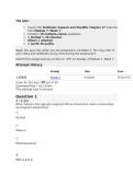 COUC 691 Module 7 week 7 &vert; Updated With complete solution&vert; RATED A&plus; &vert; Liberty University