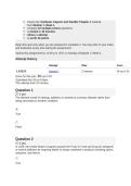 COUC 691 Quiz 1 &vert; Updated With complete solution&vert; RATED A&plus; &vert; Liberty University