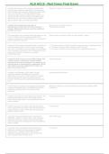 ALS ACLS Red Cross Final Exam Questions and Verified Answers &lpar;2026&ndash;2027&rpar; &vert; Advanced Life Support Study Guide & Exam Prep &vert; Grade A&plus;