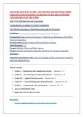 AOCNP EXAM STUDY GUIDE &ndash; 120&plus; REVIEW QUESTIONS & TERMS FOR ADVANCED ONCOLOGY CERTIFIED NURSE PRACTITIONER &lpar;2026&rpar; BOARD EXAM PREP &lpar;PDF&rpar;&NewLine;&NewLine;