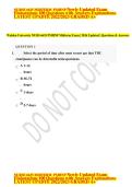 Walden University NURS 6635 PMHNP Midterm Exam &vert; 2026 Updated &vert; Questions & Answers&NewLine;&NewLine;