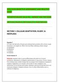 WGU D236 Pathophysiology Objective Assessment & Practice Exam 2026&sol;2027 &vert; 200 Original Practice Questions & In-Depth Rationales &vert; Latest Update