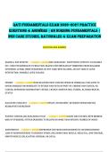 &NewLine;qATI Fundamentals Exam 2026&ndash;2027 Practice Questions & Answers &vert; RN Nursing Fundamentals &vert; NGN Case Studies&comma; Rationales & Exam Preparation&NewLine;