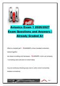 Avionics Exam 1 &ndash; 94 Questions & Answers &vert; EWIS&comma; Soldering&comma; Amplifiers&comma; Radio&comma; AHRS&comma; INS&sol;IRS & Avionics Wiring &vert; 2026&sol;2027